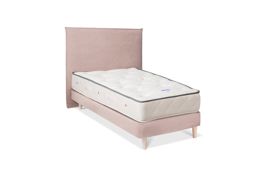 The Prideaux Bed | Cotton_Velvet - Blossom