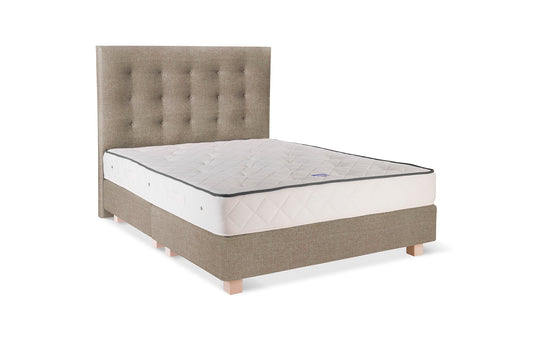 The Eva Bed | House_Wool - Travertine