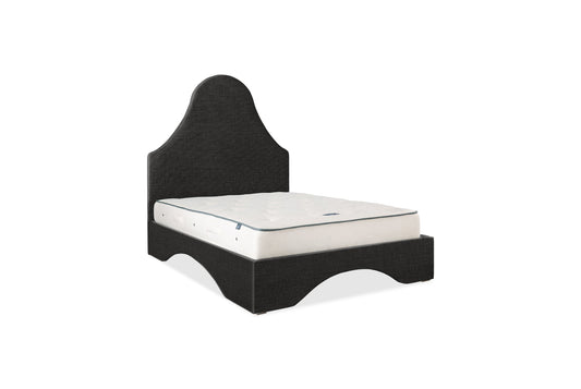 The Rosemoor Bed | House_Linen - Organic Basalt