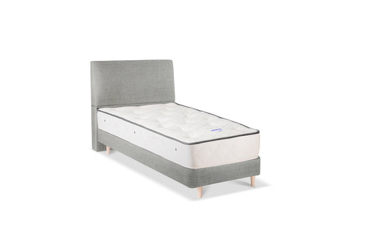 The Stella Bed | Linara_Cotton_Linen - French Grey