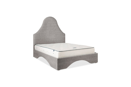 The Rosemoor Bed | Linara_Cotton_Linen - Magnesium