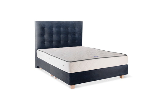 The Eva Bed | Velvet - Marine