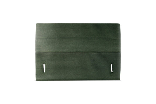 The Stella Headboard | Cotton_Velvet - Evergreen