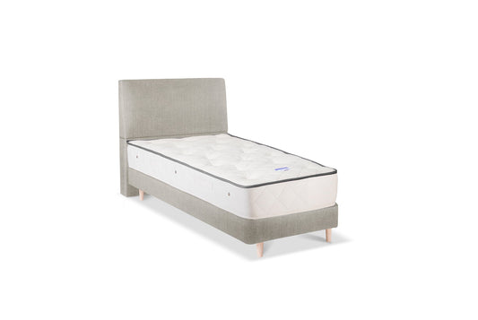 The Stella Bed | Washed_Linen - Stone