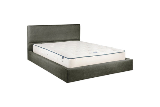 The Exmouth Bed | Velvet - Anthracite