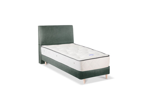 The Stella Bed | Washed_Linen - Deep Teal