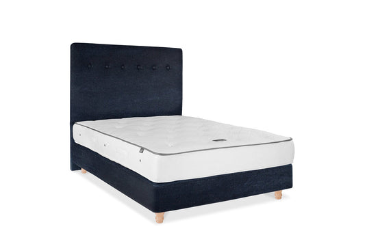 The Clovelly Bed | Velvet - Marine