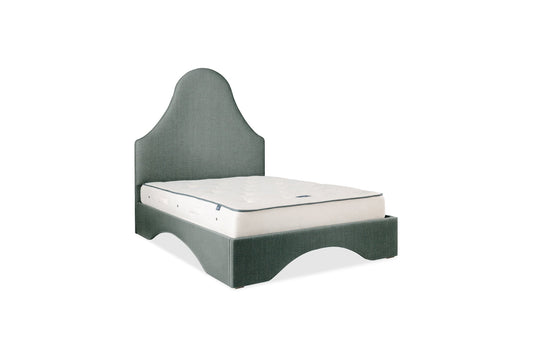 The Rosemoor Bed | Washed_Linen - Deep Teal