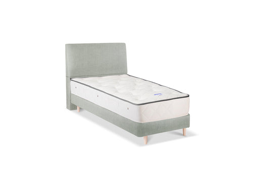 The Stella Bed | Washed_Linen - Coast