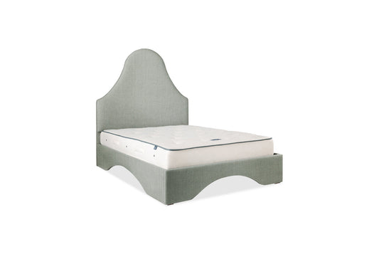 The Rosemoor Bed | Washed_Linen - Coast