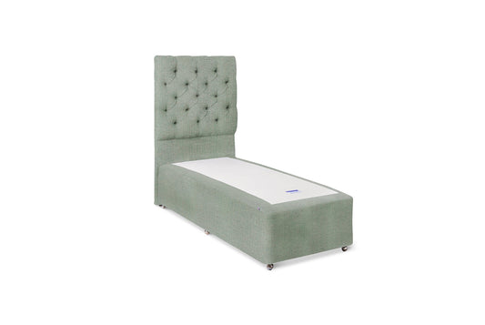 The Vanstone Bed | House_Wool - Slate Green