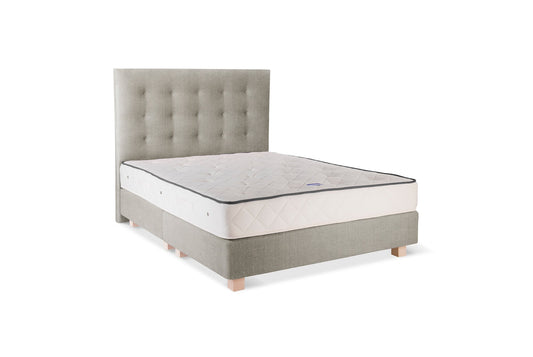 The Eva Bed | Washed_Linen - Stone