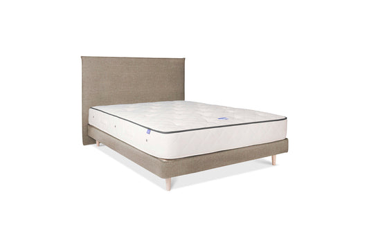 The Prideaux Bed | House_Wool - Travertine