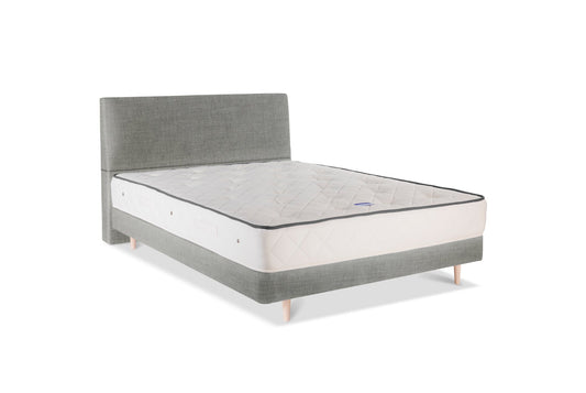 The Stella Bed | Linara_Cotton_Linen - French Grey