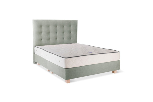 The Eva Bed | Washed_Linen - Coast