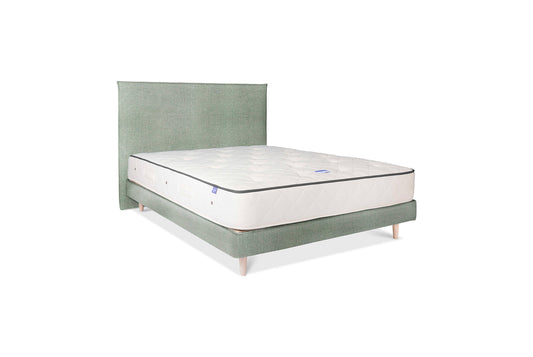 The Prideaux Bed | House_Wool - Slate Green