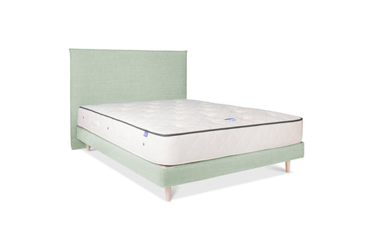 The Prideaux Bed | Linara_Cotton_Linen - Seaglass