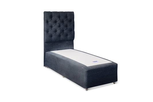 The Vanstone Bed | Velvet - Marine