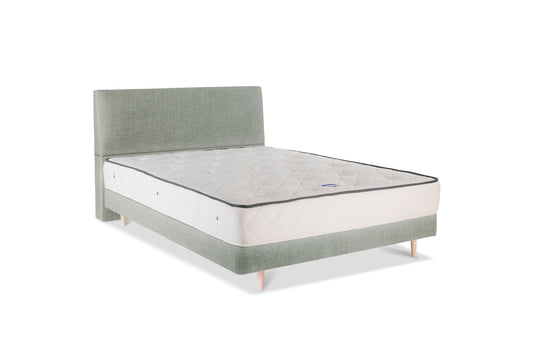 The Stella Bed | Washed_Linen - Coast