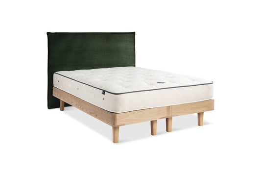 The Haldon Bed | Velvet - Evergreen