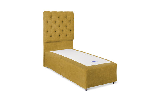 The Vanstone Bed | Washed_Linen - Mustard