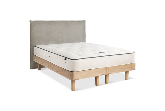 The Haldon Bed | Washed_Linen - Stone