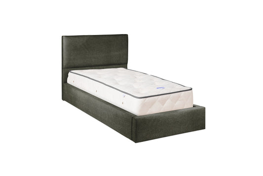 The Exmouth Bed | Velvet - Anthracite