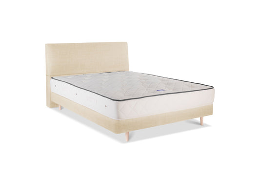 The Stella Bed | Linara_Cotton_Linen - Putty