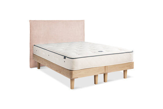 The Haldon Bed | Washed_Linen - Blossom