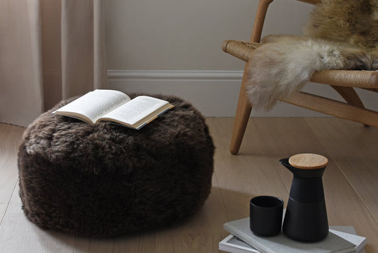 The Lambskin Pouffe
