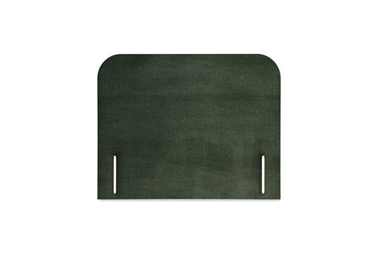 The Heybrook Headboard | Cotton_Velvet - Evergreen