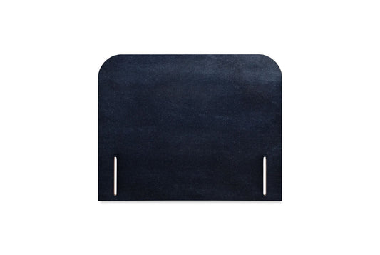 The Heybrook Headboard | Cotton_Velvet - Marine