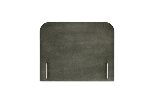 The Heybrook Headboard | Cotton_Velvet - Anthracite