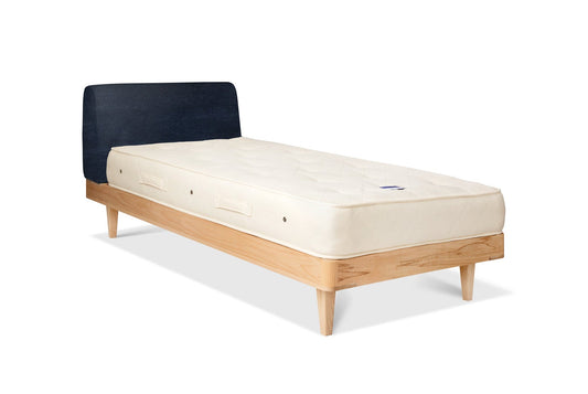 The Appledore Bed | Velvet - Marine