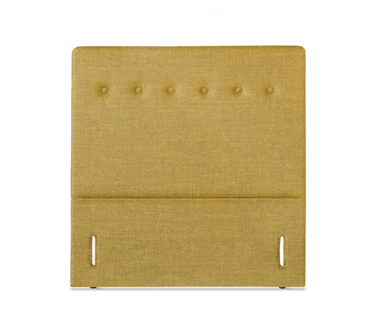 The Clovelly Headboard | Washed_Linen - Mustard