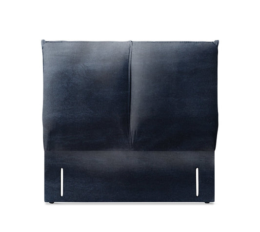 The Fiador Headboard | Velvet - Marine