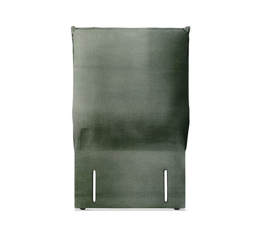 The Fiador Headboard | Velvet - Evergreen